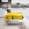 FANSU Water-Resistant Tablecloth, Gold Mango, 90 x 90 cm view 2