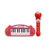 Bontempi Mini Keyboard and Karaoke Microphone, Red view 2