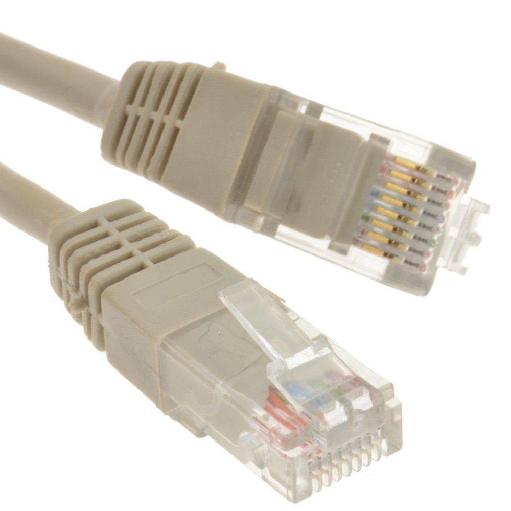 kenable Gray Cat 5e RJ45 Ethernet UTP Patch Cable, 4 m