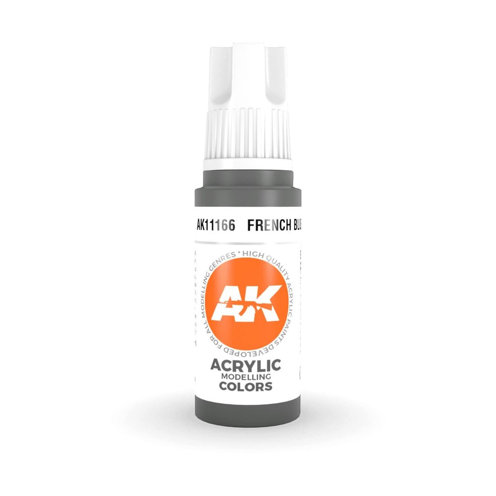 AK Interactive 3rd Gen Acrylic French Blue 17 ml
