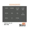 AK Interactive 3rd Gen Acrylic French Blue 17 ml view 3