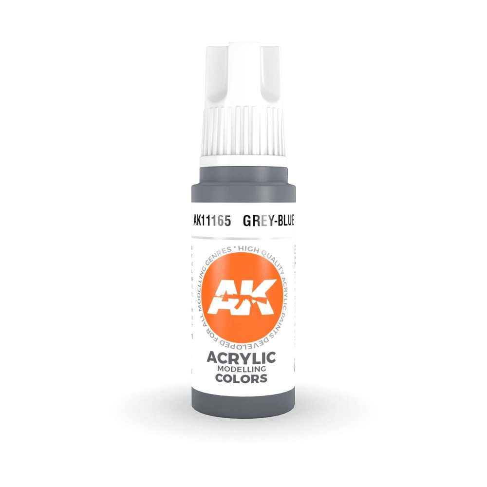 AK Interactive 3rd Gen Acrylic Grey-Blue 17 ml