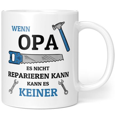 Funny Grandpa Mug with Handyman Design