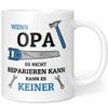 Funny Grandpa Mug with Handyman Design view 1