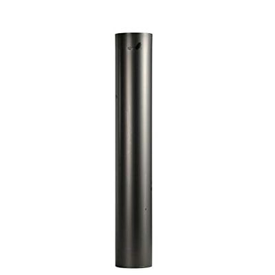 Blued Stove Pipe, Smoke Pipe, Blue/Black, 1 m, 120 mm Diameter