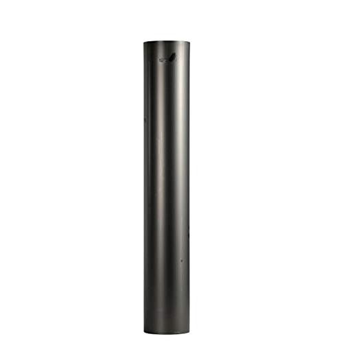 Blued Stove Pipe, Smoke Pipe, Blue/Black, 1 m, 120 mm Diameter