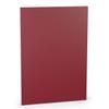 PAPERADO 100 Sheets A4 Craft Cardstock, Rosso Ribbed Dark Red, 220 gsm view 2