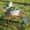 Green Solar Bird Water Spout, 17 cm view 4