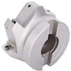 Right-Angle Cutter Head, BAP400R-80-27 6T, High-Carbon Steel Composite, 90° Shank Cutter with Screwdriver view 1