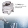 Right-Angle Cutter Head, BAP400R-80-27 6T, High-Carbon Steel Composite, 90° Shank Cutter with Screwdriver view 3