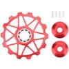 Tbest 14T Bike Derailleur Guide Pulley, Red view 1