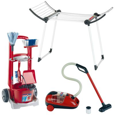 Theo Klein Vileda Household Mega Set Pretend-Play Toy, Ages 3+