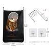 hengpai Over-the-Door Hanging Laundry Bag, Tiger Design, with Stainless Steel Hooks, 2-Pack view 3