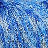 Rainbow Glitter Print Yarn, 25 g, Sea Breeze Light Blue view 3