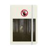 Night Dark Forestry Nature Scenery Secret Notebook, A5 Classic Journal view 1