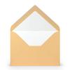 PAPERADO 500 DIN B6 Envelopes, Melon Ribbed Salmon, 100 g/m², Windowless, Pointed Flap view 1