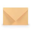 PAPERADO 500 DIN B6 Envelopes, Melon Ribbed Salmon, 100 g/m², Windowless, Pointed Flap view 3