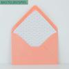 PAPERADO 500 DIN B6 Folded Cards - Tomato Red Ribbed - 220 gsm view 4