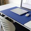 Multifunctional Desk Mat and Mouse Pad with Edge Protection, Waterproof, Non-Slip, Blue, 90 × 40 cm view 2
