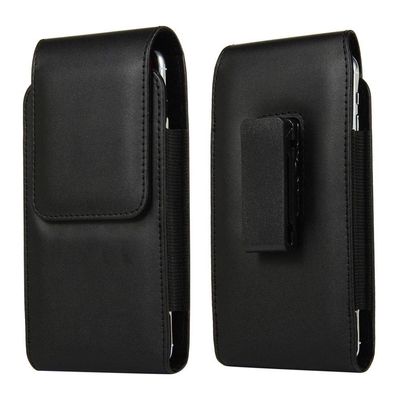 DFV mobile Holster Case with Magnetic Closure and 360° Swivel Belt Clip for BQ Aquaris VS Plus - Black