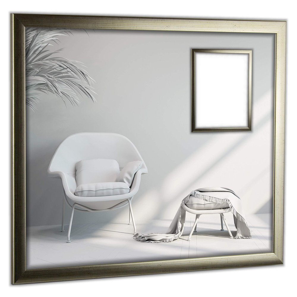 myposterframe Cupid Modern Picture Frame 34 x 56 cm, Champagne, Clear 1 mm Acrylic Glass