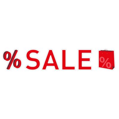 Vispronet SALE Garden Sign Set, Approx. 46 cm, with/without Holders