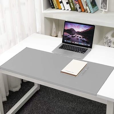 Desk Mat with Edge Protection, 70 x 50 cm, PU Leather, Large Mouse Pad