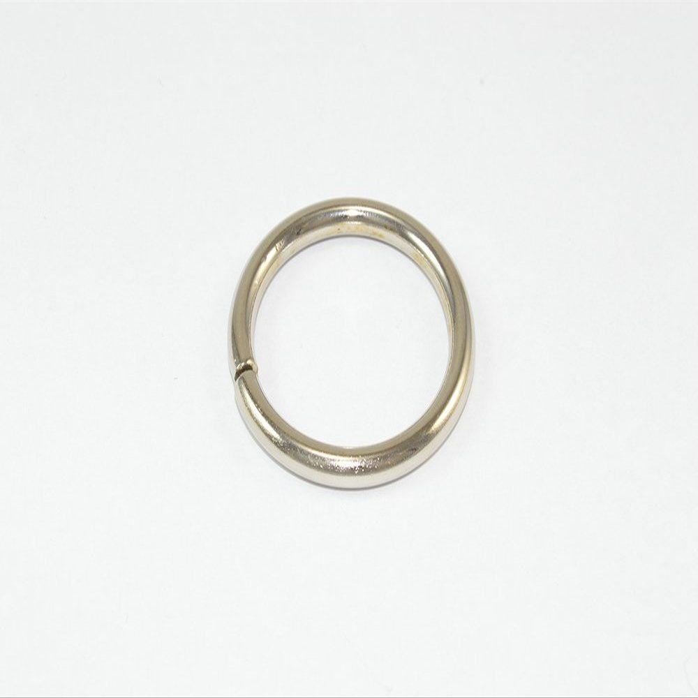Curtain Rod Rings, Brushed Nickel, 25 mm, 400 Pack