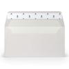 PAPERADO 25 DL Envelopes, Peel-and-Seal, Silk-Lined, Ice Gray Ribbed, No Window view 1