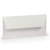 PAPERADO 25 DL Envelopes, Peel-and-Seal, Silk-Lined, Ice Gray Ribbed, No Window view 4