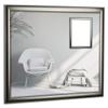 myposterframe Cupid Modern Picture Frame 46 x 51 cm, Silver Patina, 1 mm Anti-Reflective Acrylic Glass view 1