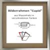 myposterframe Cupid Modern Picture Frame 46 x 51 cm, Silver Patina, 1 mm Anti-Reflective Acrylic Glass view 2
