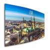 Bilder-Manufaktur BM Radio-Controlled Quartz Wall Clock, Silent Sweeping Hand, Modern XXL Hamburg City Hall Design view 1