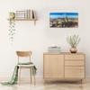 Bilder-Manufaktur BM Radio-Controlled Quartz Wall Clock, Silent Sweeping Hand, Modern XXL Hamburg City Hall Design view 3