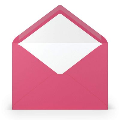PAPERADO 150 C5 Envelopes, Fuchsia Ribbed, 100 gsm, No Window