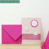 PAPERADO 300 DIN A5 Folded Cards - Ribbed May Green - 220 gsm view 4