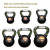 AGYH Black Cast Iron Kettlebell, 20 kg/44.1 lb view 4