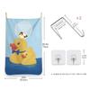 Hengpai Set of 2 Hanging Laundry Hampers for Dirty Clothes, Mermaid/Halloween, 20 x 29.5 in, Multi 4 view 3