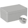 TRU COMPONENTS BOX4U TC-9065608 Universal Enclosure 120 x 80 x 55 mm ABS Light Gray (RAL 7035), 1 pc view 1