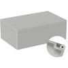TRU COMPONENTS TC-9065540 Outdoor Enclosure 250 x 160 x 90 mm Polycarbonate Light Gray (RAL 7035), 1 pc. view 1