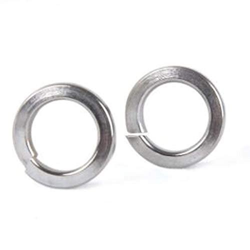 F-MINGNIAN Spring Washers DIN127/GB93, M27, 304 Stainless Steel, 10 Pieces