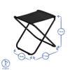 Harbour Housewares Classic Folding Stool – Lightweight, Practical Foldable Design – Banana Leaf view 3