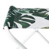 Harbour Housewares Classic Folding Stool – Lightweight, Practical Foldable Design – Banana Leaf view 4