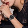 DEALELE 22mm Diamond Stainless Steel Band with Bezel Ring Cover for Galaxy Watch 46mm, Samsung Gear S3 Frontier/Classic, Black view 4