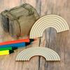 Wooden Rainbow V1 – Decorative Crafting, 8–50 cm, Pack of 10, Width: 23 cm view 2