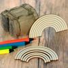 Wooden Rainbow V1 – Decorative Crafting, 8–50 cm, Pack of 10, Width: 23 cm view 3