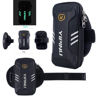 DFV mobile Waterproof Reflective Armband Case for Digma Citi Motion 4G, Black