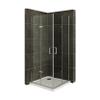 Moments of Glass MATILDE Shower Enclosure with Folding Door, 70 x 70 cm, 190 cm High – DK11 view 1