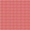 Melody Washable Oilcloth Tablecloth 160 x 140 cm Rectangular Red Check, Sold by the Meter #1112-02 view 2