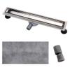 S SIENOC Shower Drain, 60 cm, 2-in-1, 360°, Odor-Blocking Siphon view 4